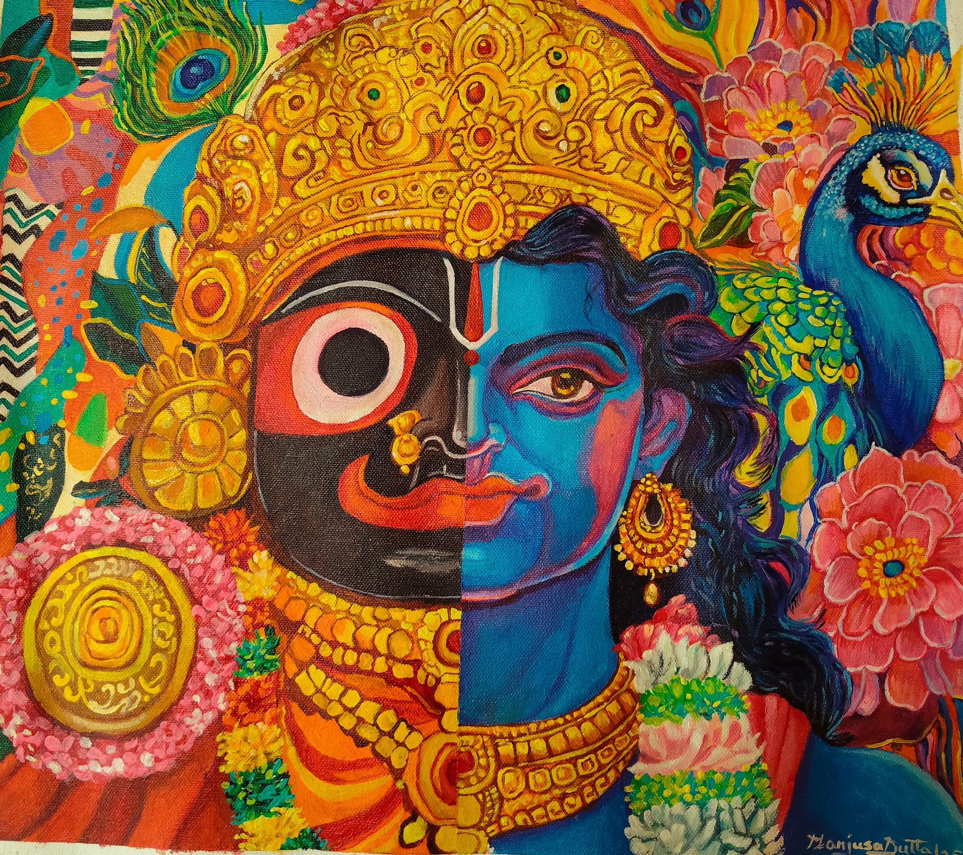 "Krishna -jagannath: Ekadarshan" - View 2