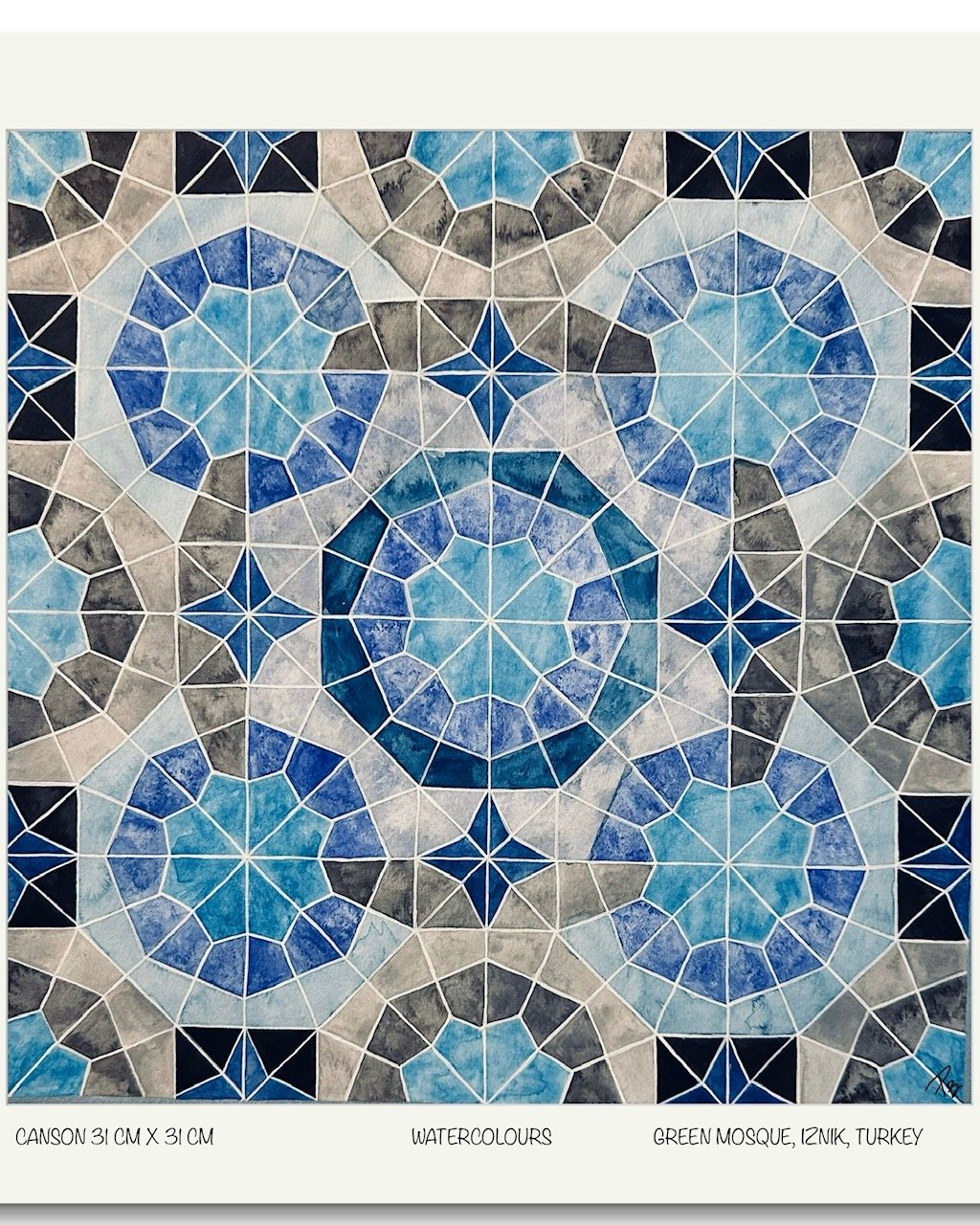 Adapted from Green Mosque, Iznik, Turkey