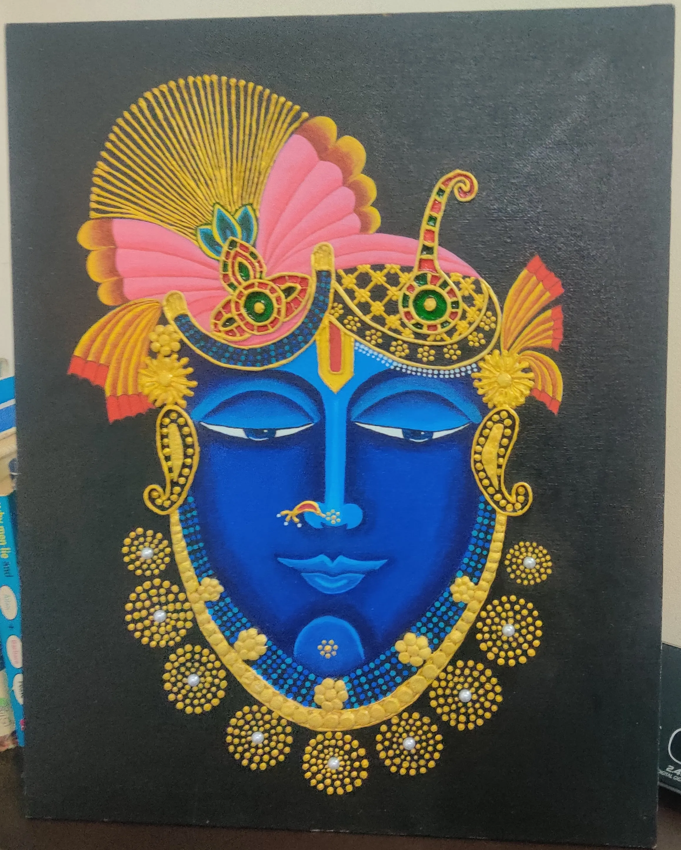 Radiant face of Shreenathji