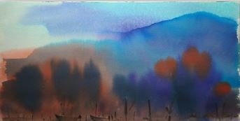 Where the sky Bleeds into water - View 2