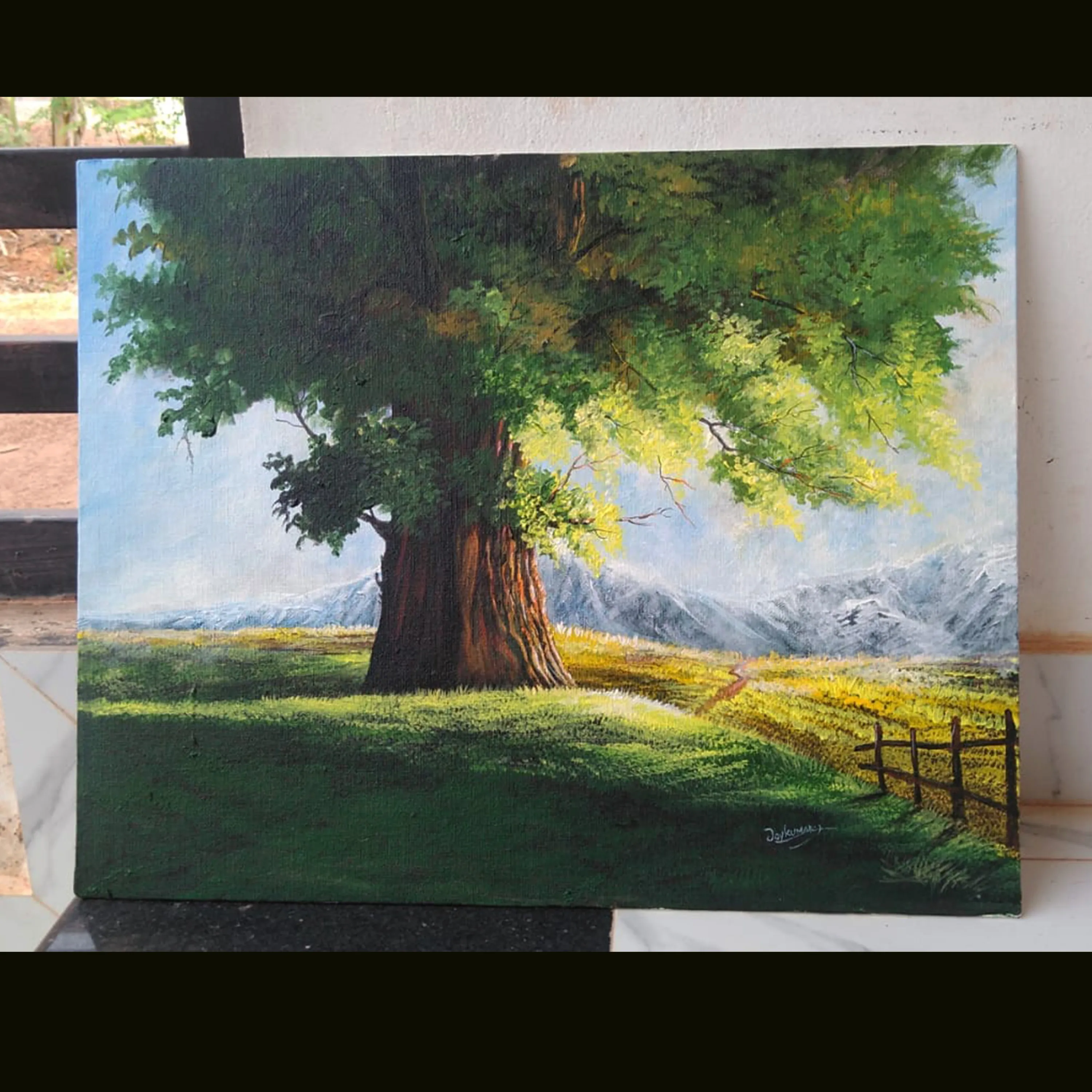 Whispers Beneath the Tree