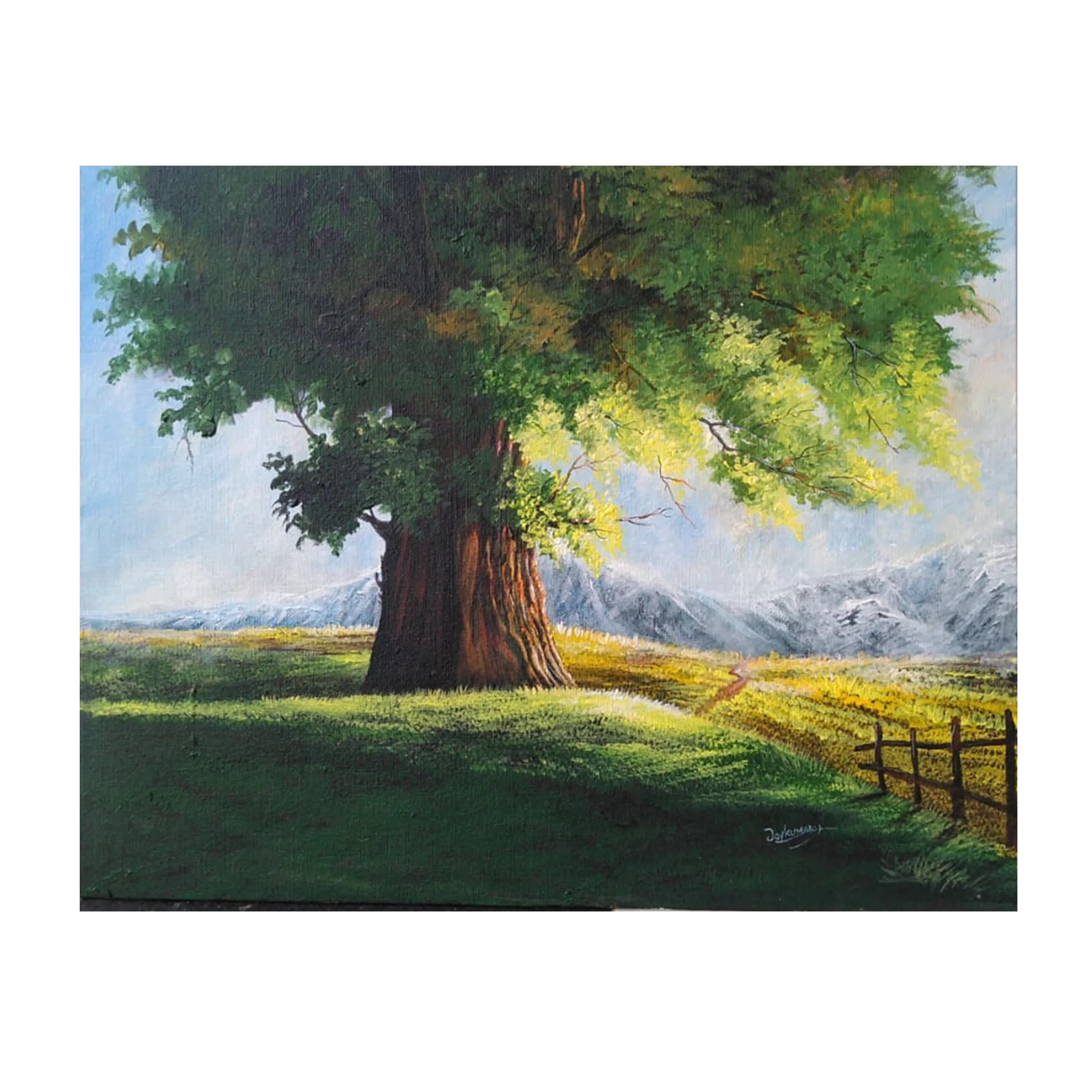 Whispers Beneath the Tree - View 2