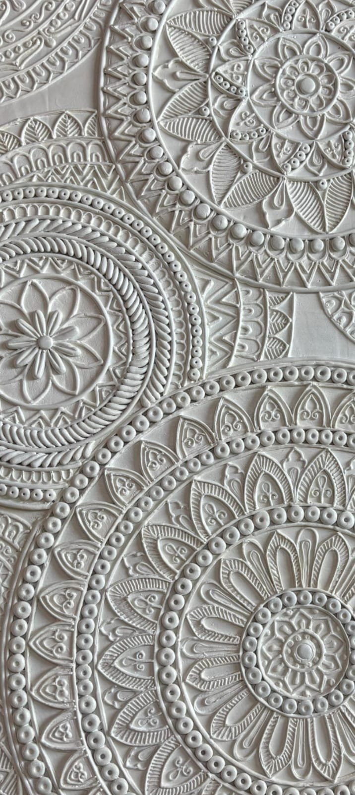 Handmade clay mandala - View 2