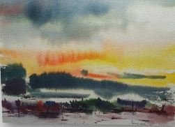 Evening Settles Softly